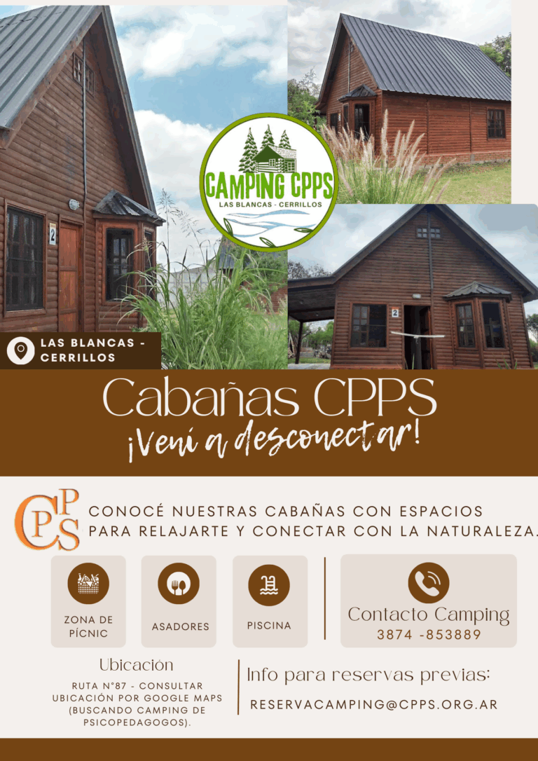 Flyer alquiler de cabañas