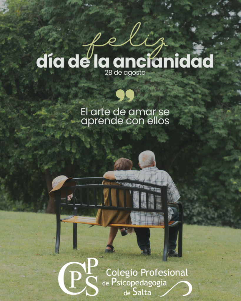 Post para Instagram - Día de los abuelos - Felicitación, tipográfico, verde y blanco